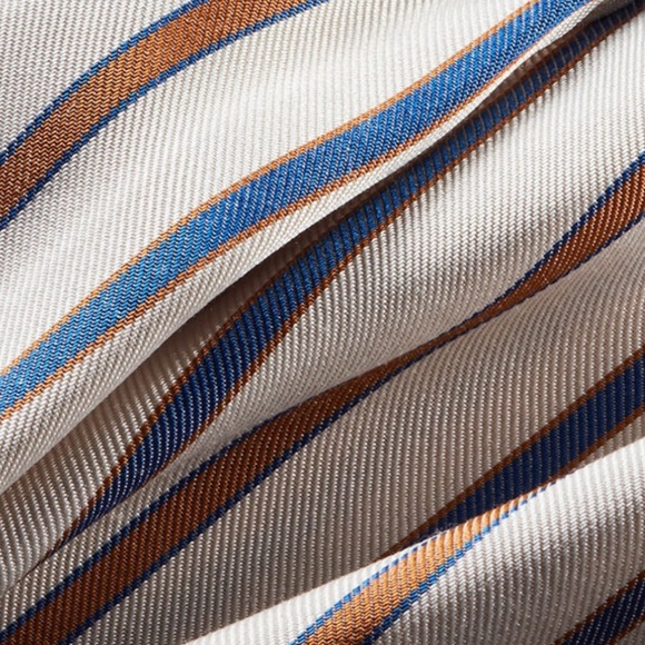 Veronica Beard Twill Grigore Striped Wide-Leg Pants Size 12 - Picture 4 of 16